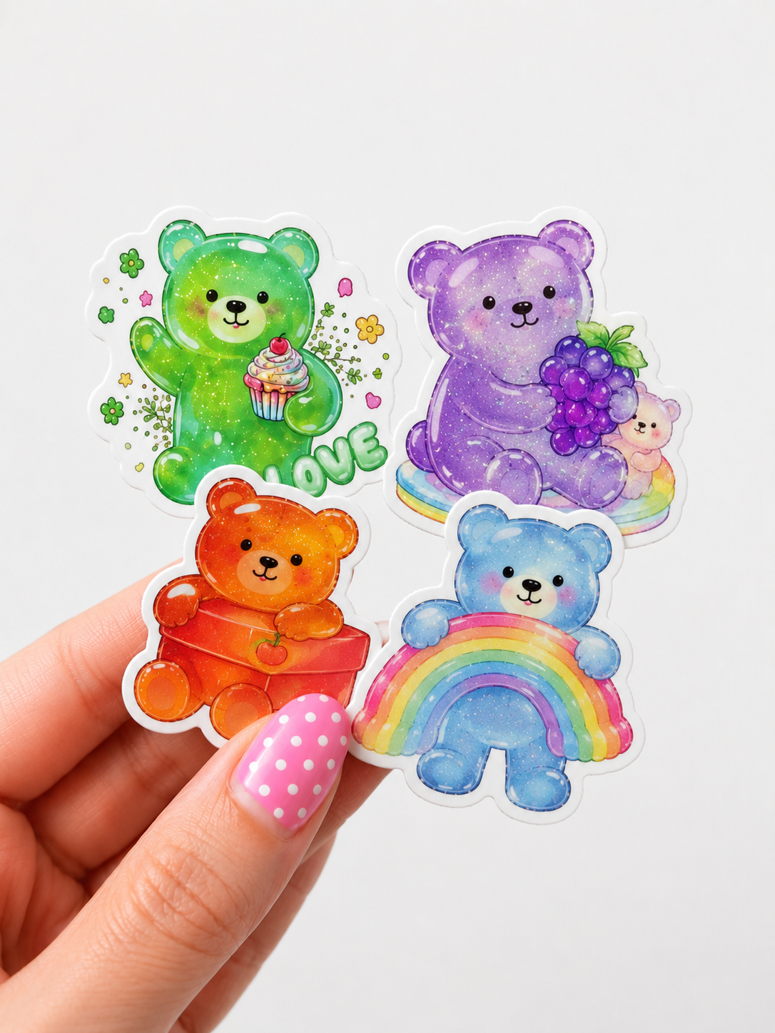 Jelly Bear Sticker Pack