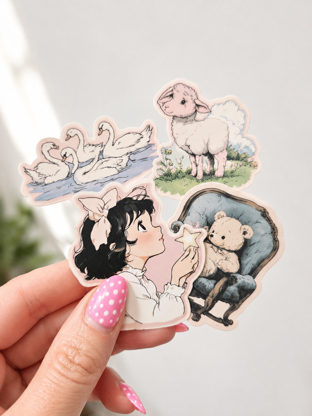 Vintage Whimsical Sticker Pack