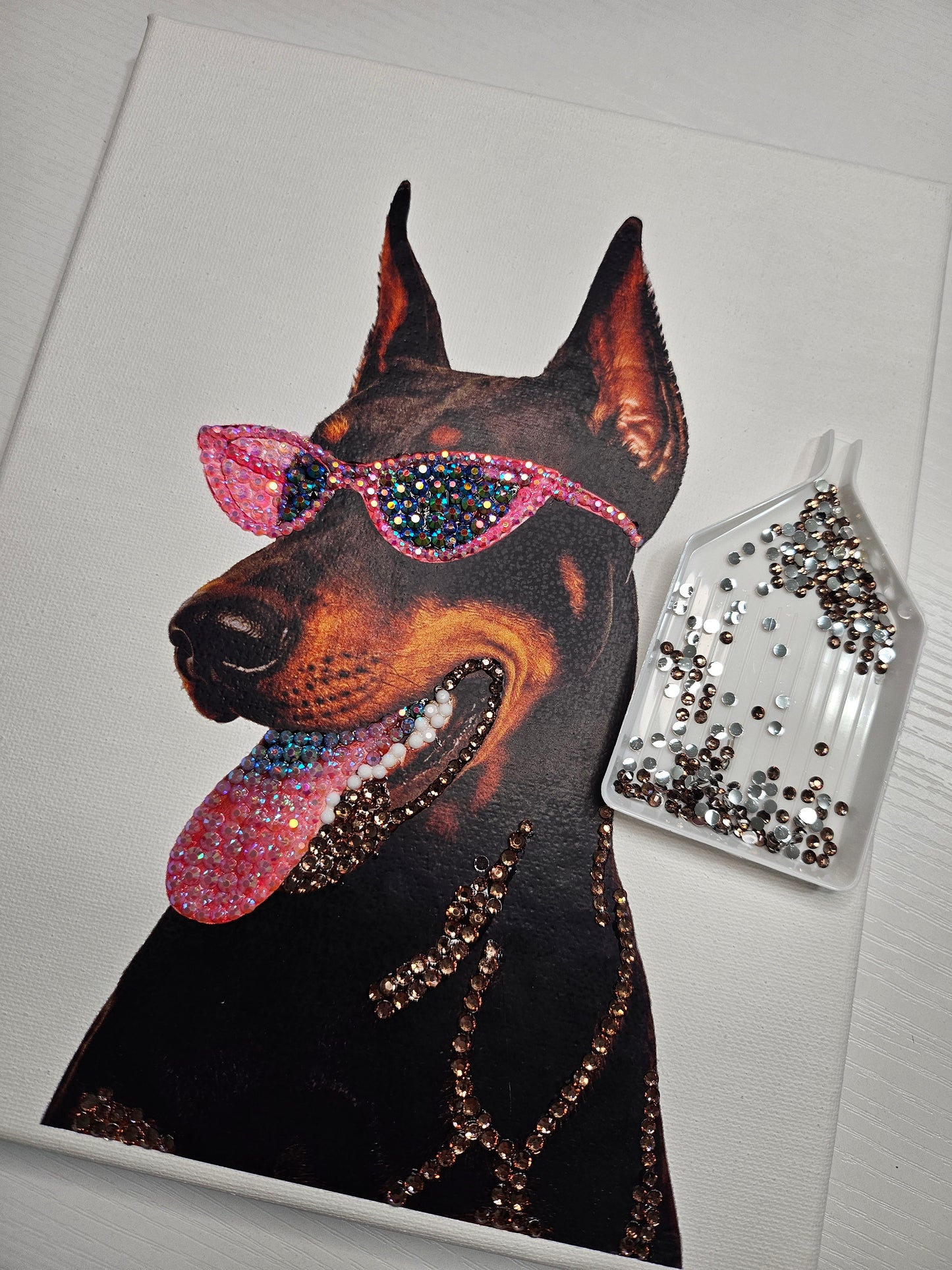 Doberman Canvas Kit