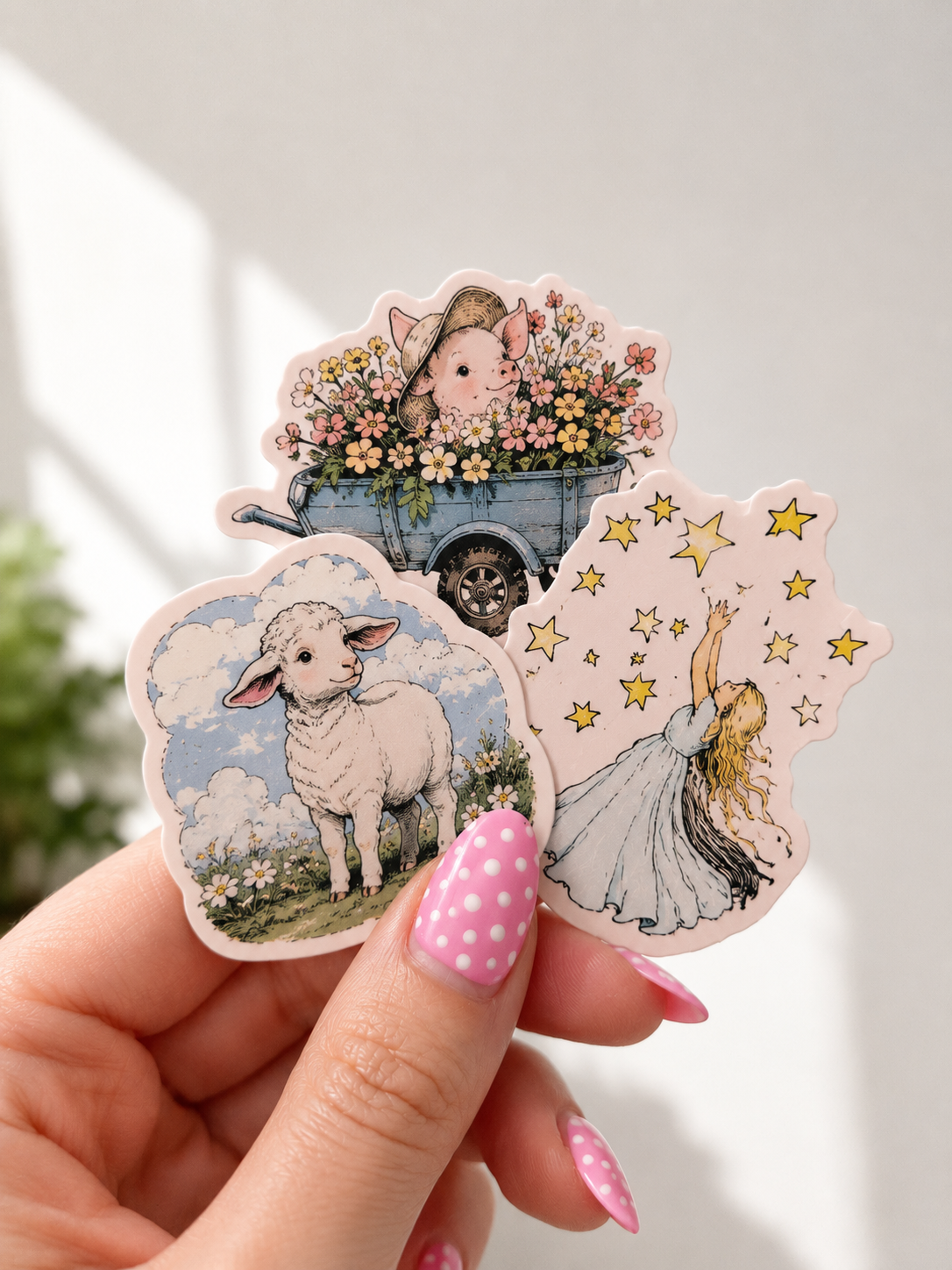 Vintage Whimsical Sticker Pack