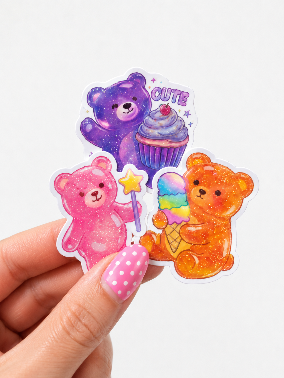 Jelly Bear Sticker Pack