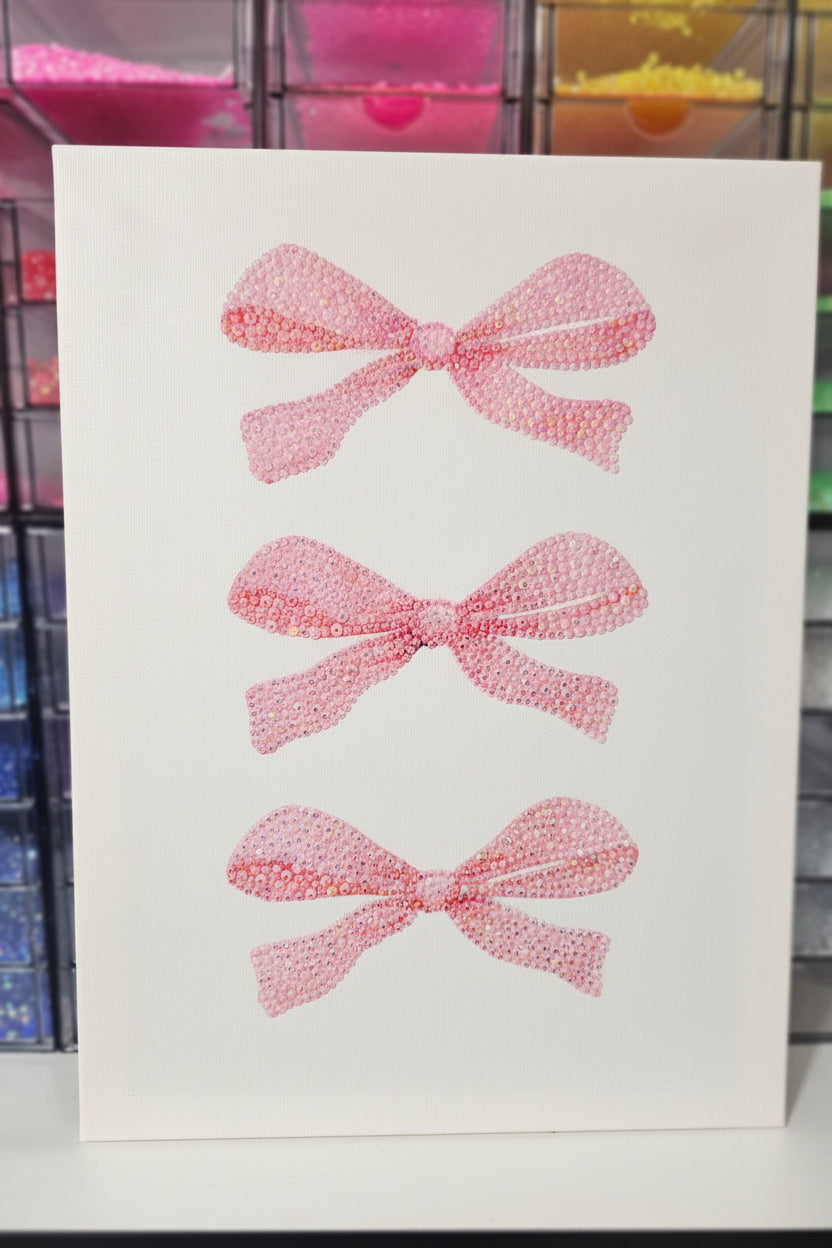 Bows Canvas Art