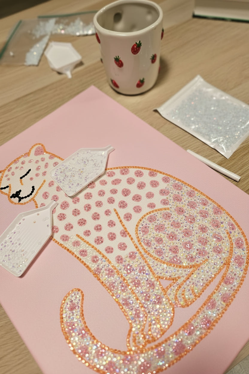 Cheetah Canvas Kit