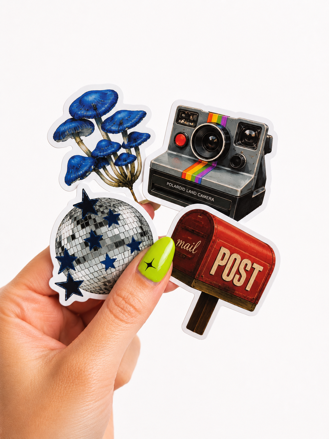 Retro Collage Sticker Pack