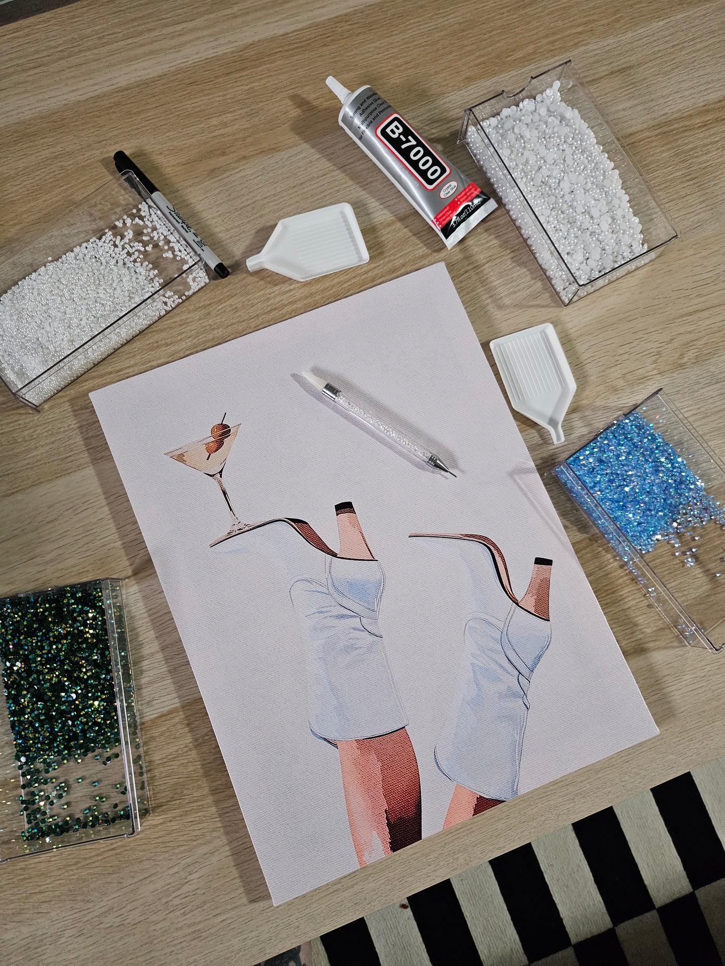 Martini Boots Canvas Kit
