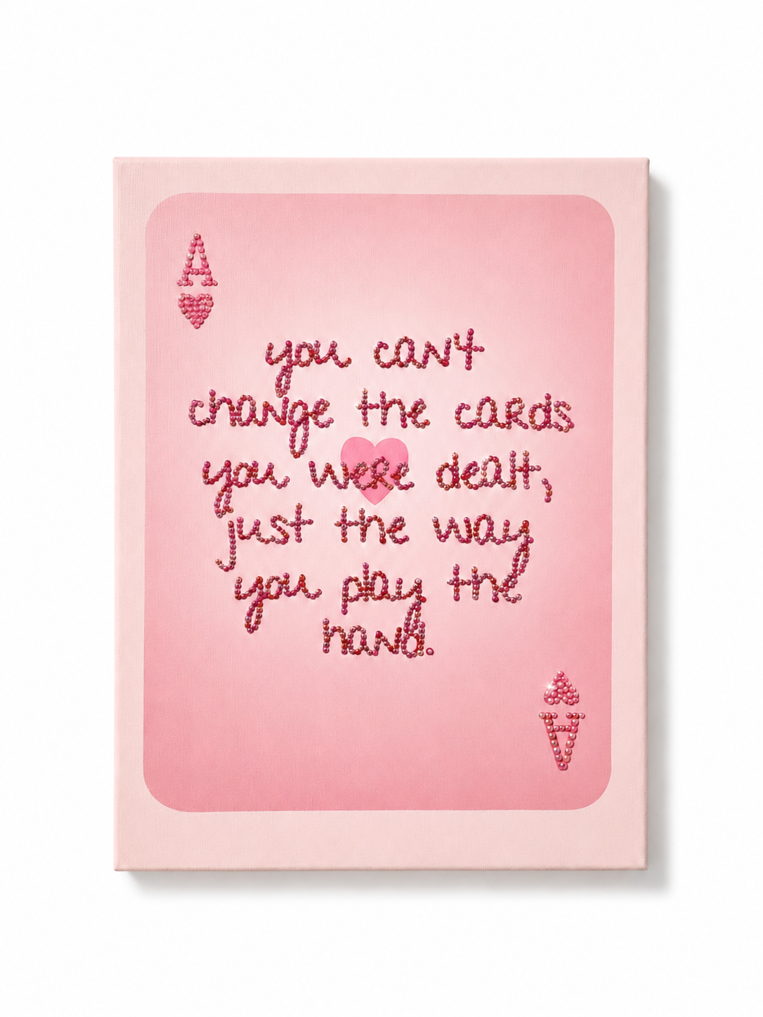 Cards Dealt Canvas Kit