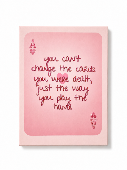 Cards Dealt Canvas Kit