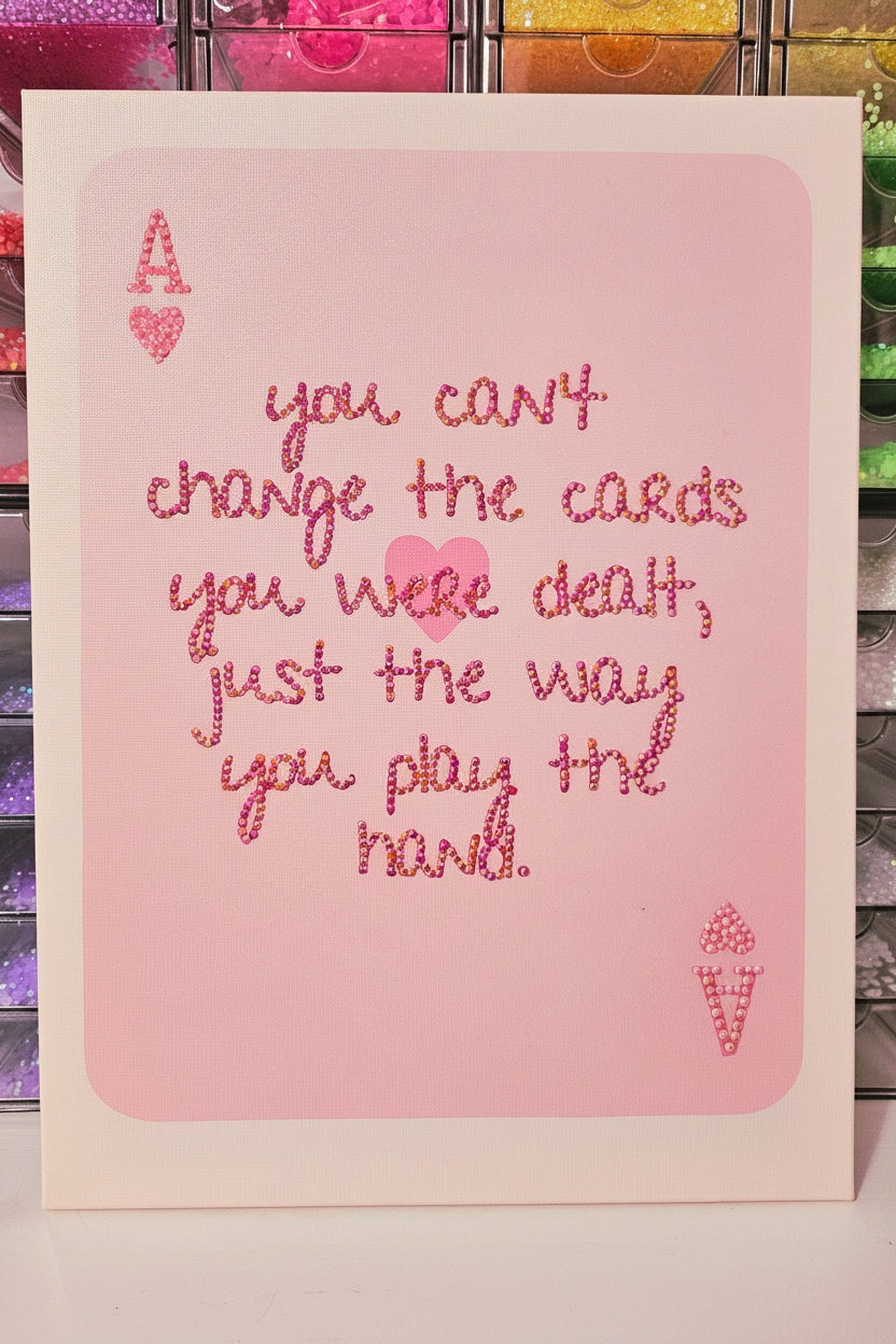 Cards Dealt Canvas Kit