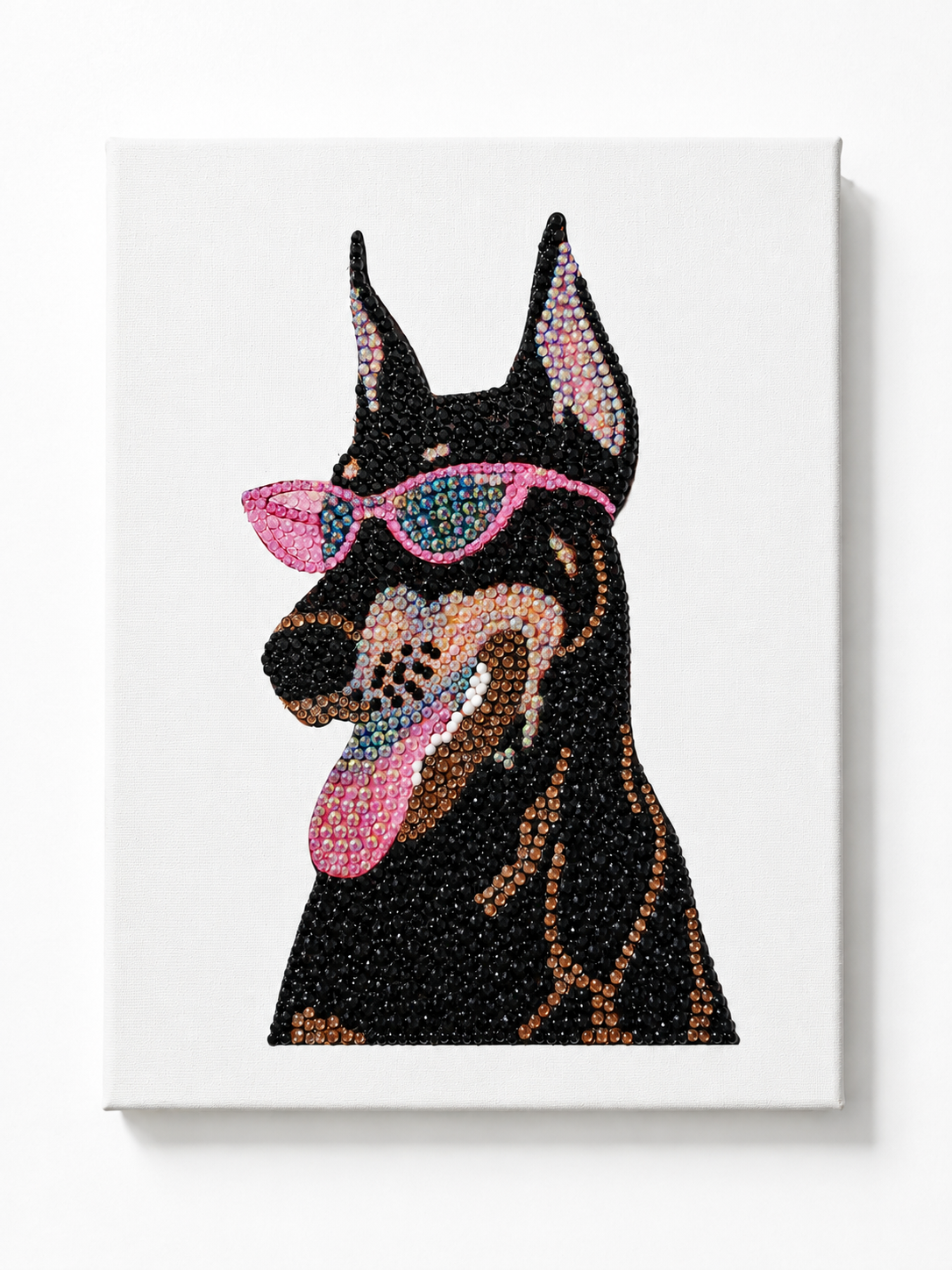 Doberman Canvas Kit